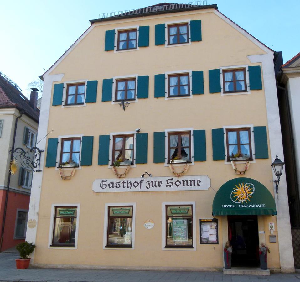 Hotel-Gasthof Zur Sonne Pappenheim Εξωτερικό φωτογραφία